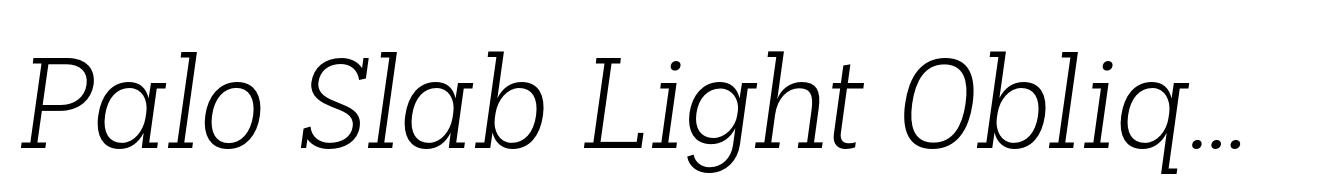 Palo Slab Light Oblique